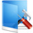 Folder Blue Configure Icon